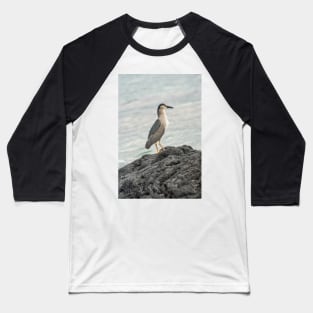 Black-crowned night heron of hawaii 5 Baseball T-Shirt